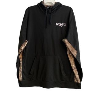 Men’s New England Patriots RealTree Camo Decoy Hoodie XL